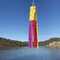 In the Breeze 5138 Good Vibes Only 40 Inch Windsock - Outdoor Colorful Hanging Decoration